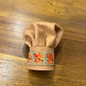 Mini chef hat