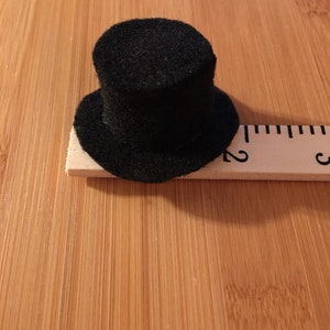 Mini, Top hat, Miniature hat, Gift, Mini top hat, Bottle cap, Wine bottle topper, Doll hat