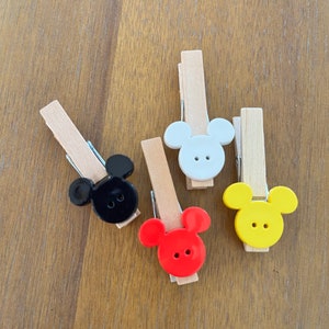Decorative clothespins