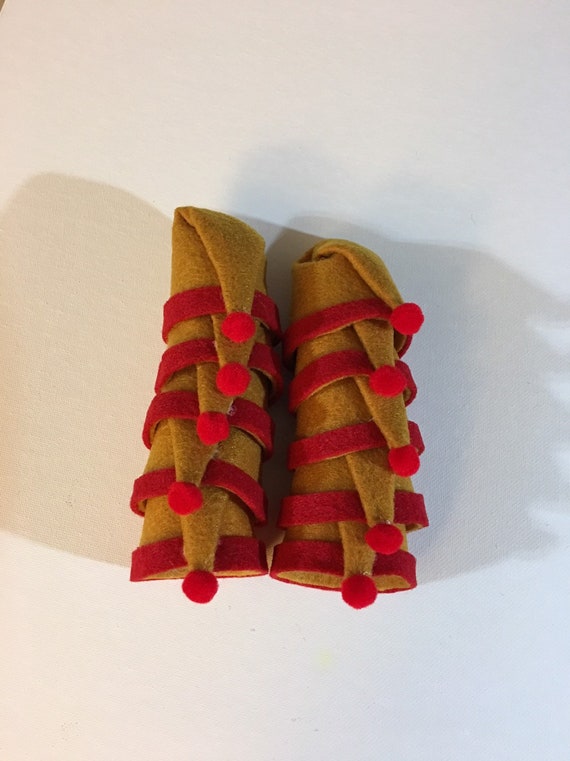 49ers Colors Santa Hats Miniature Hat 