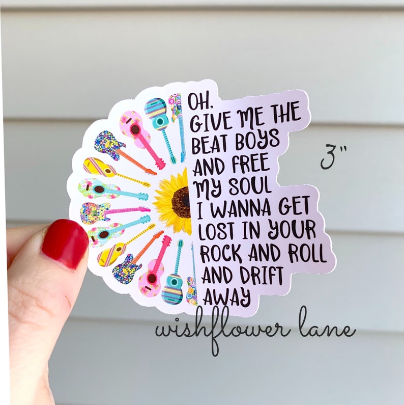 Give me the beat boys sticker doobie brothers sticker ready etsy