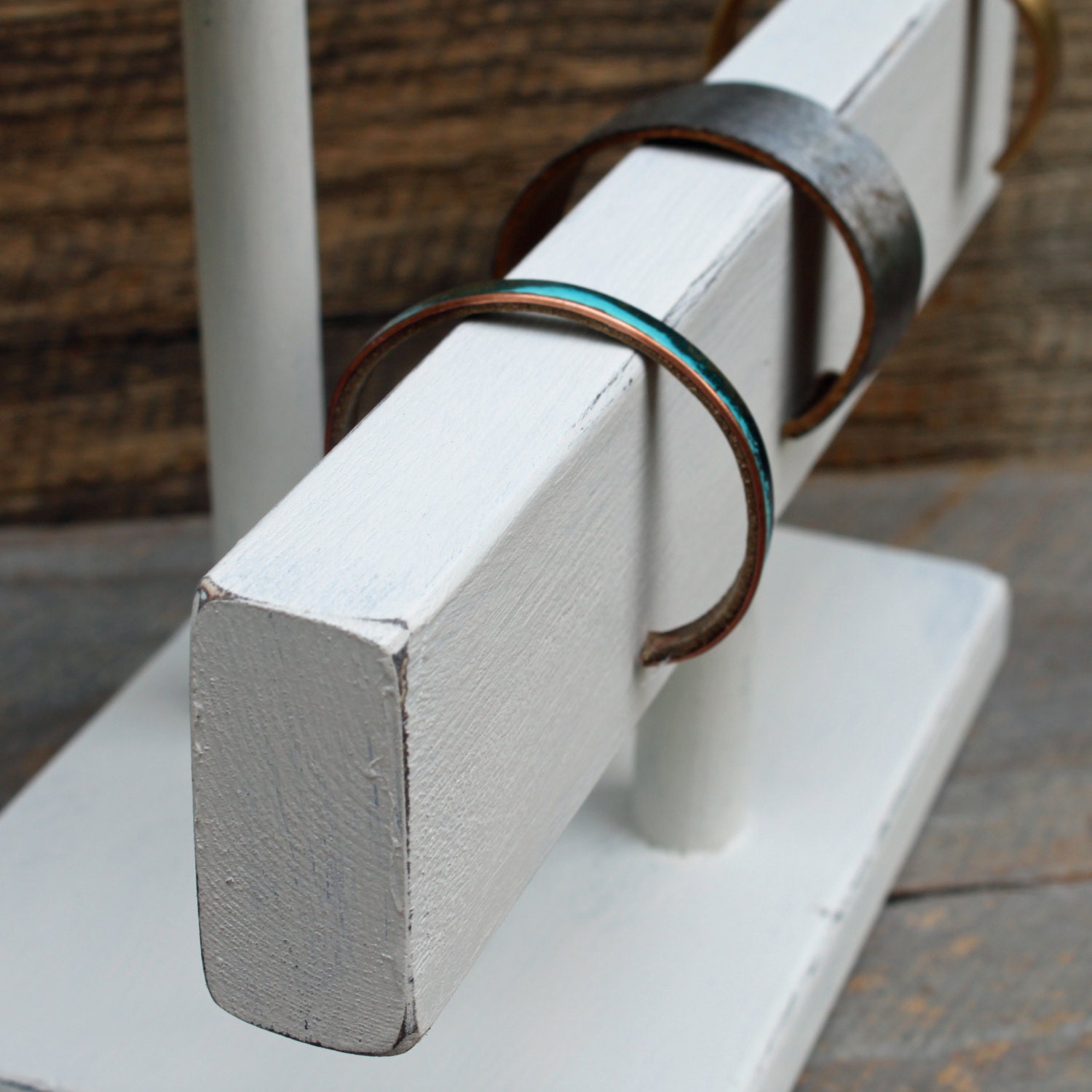 Bracelet display Cuff Display Cuff double T Bar Bangle Etsy