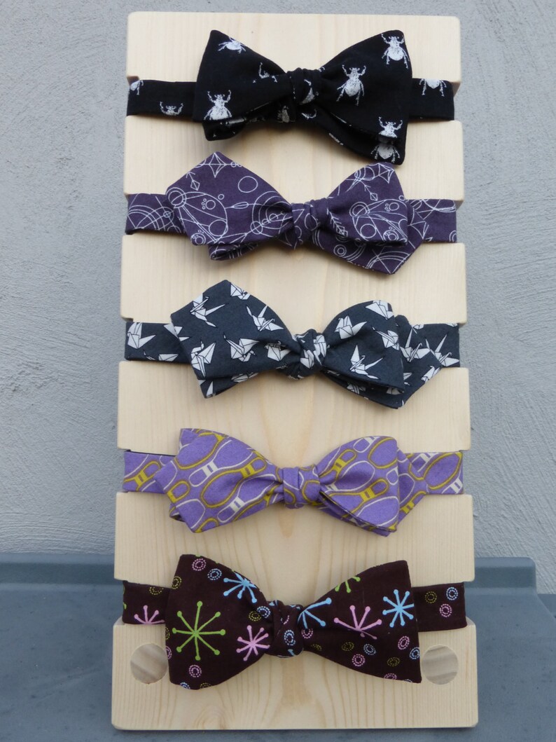 Bow Tie Display Bow Tie Display Stand Bow Tie Etsy