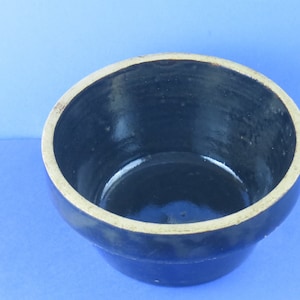 Sweet Little Black Crock Bowl