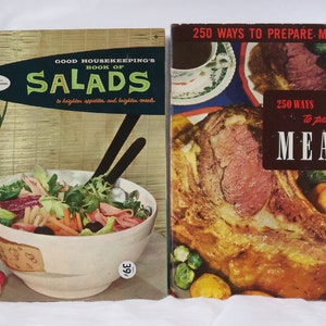 Cookin the old fashioned way   Two vintage cookbooks