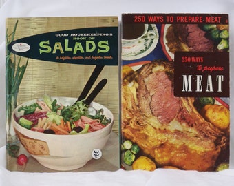 Cookin the old fashioned way   Two vintage cookbooks