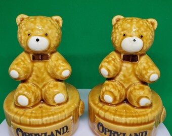 Opryland Bear Salt and Pepper Shaker
