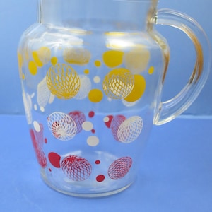 Mid Century Modern Atomic Ball Pitcher