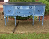 Antique Sideboard, Vintage Buffet, Examples of Our Work, Contact to See Similar in Stock Pieces