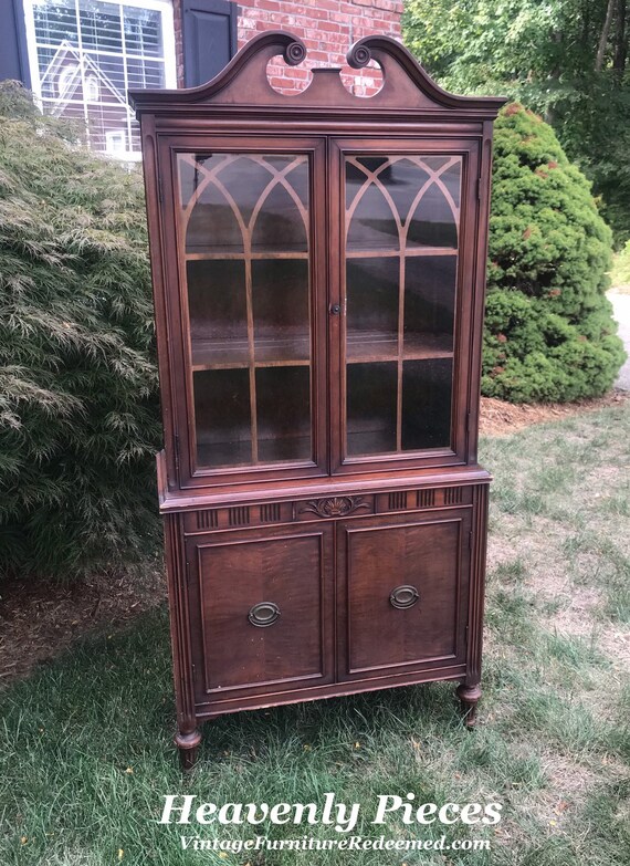 Antique China Cabinet Hutch Price Includes Custom Painting Shipping Is Not Free Please Ask For A Quote Thank You