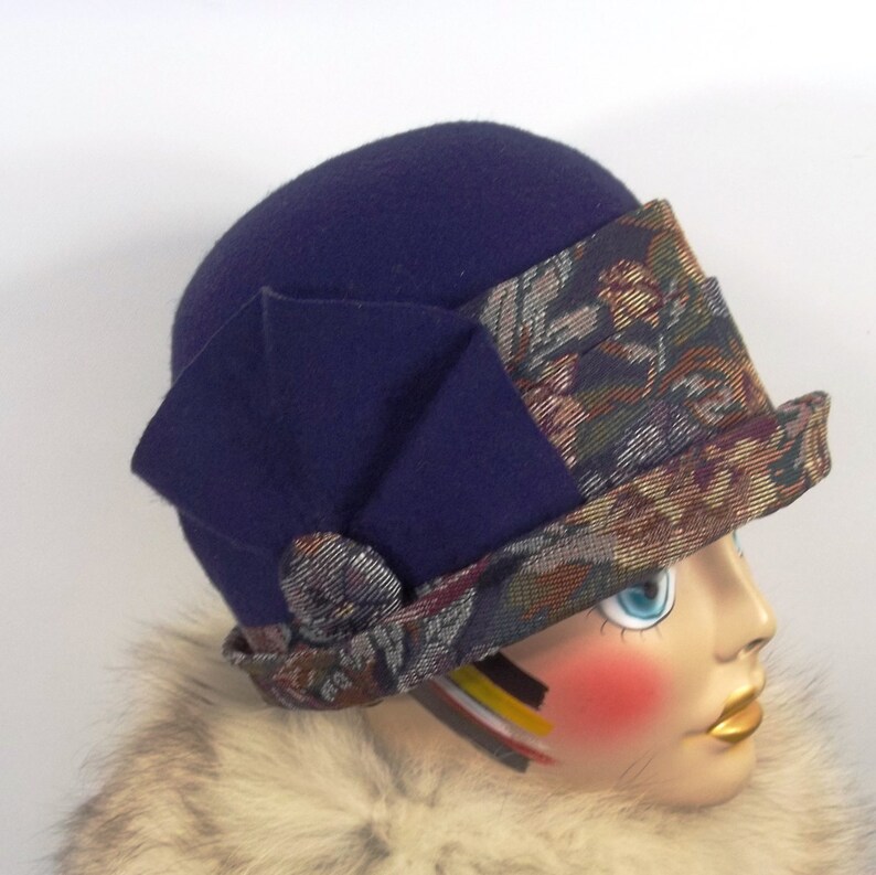 ladies felt cloche hats