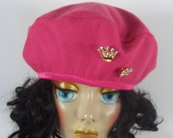 1990s Barbie Doll, Vintage Pink Beret & Skirt - Etsy display picture 2