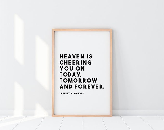 Heaven is Cheering You on LDS, Latter-day Saint, Mormon Scripture ...
