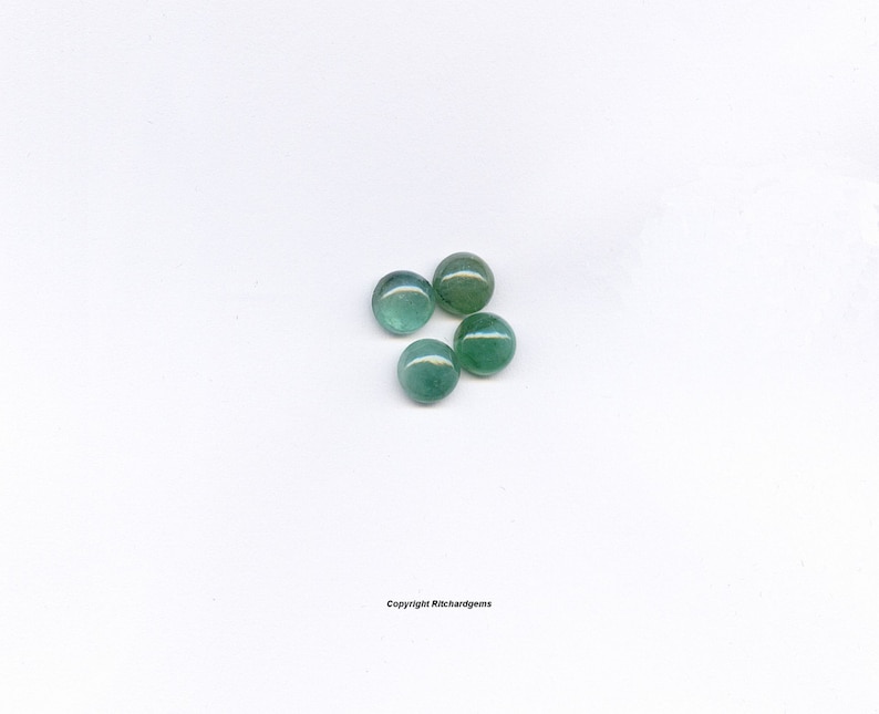 6 mm Natural Round Sakota mine Emerald from Brazil for One