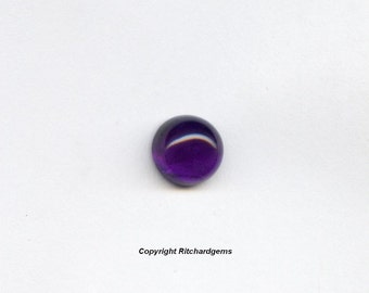 Top Color 8 mm Natural African Amethyst Cabochon for One