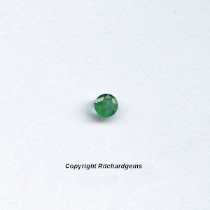 3 mm Natural Faceted round sakota mine Emerald from Brazil for One