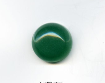 Naturel Semi Precious 12 mm Aventurine Round Cabochon pour un