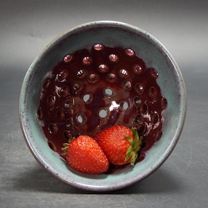 Ceramic Berry Bowl - Hand Thrown Pottery