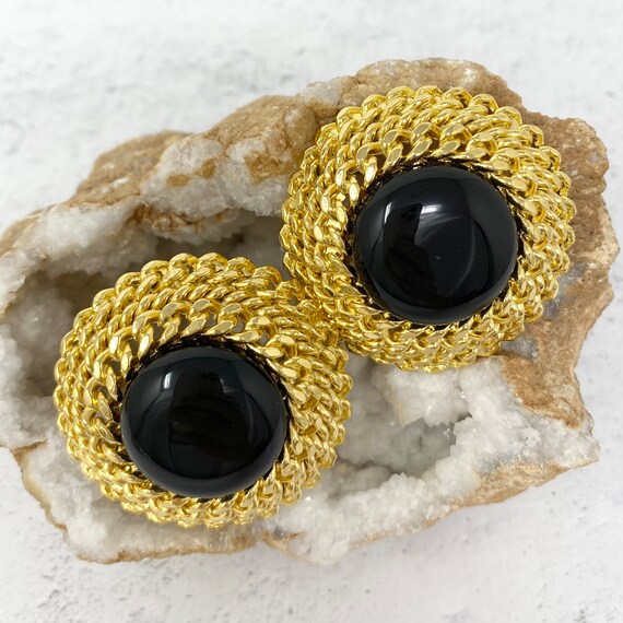 boucle d'oreilles christian dior abeilles a clip en