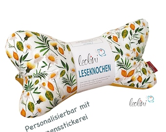 Reading bone Pillow | Personalizable with name | Neck pillow