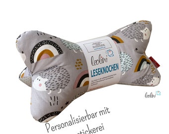 Reading bone Pillow | Personalizable with name | Neck pillow
