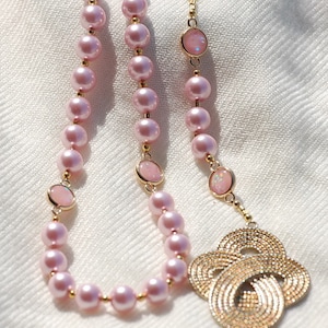 Pink Pearl Rosary