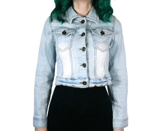 denim unicorn jacket