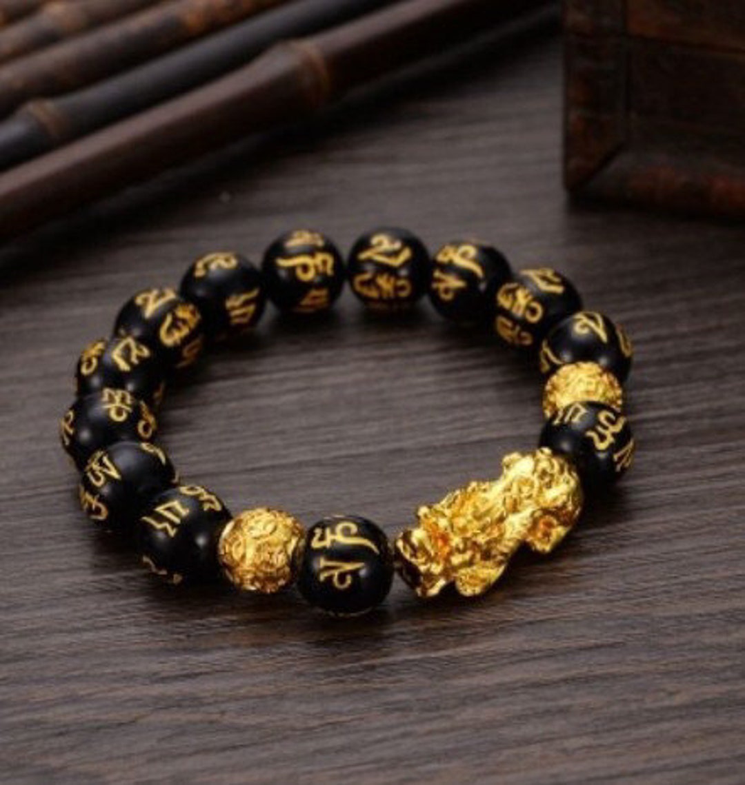 Feng shui black obsidian bracelet near me online