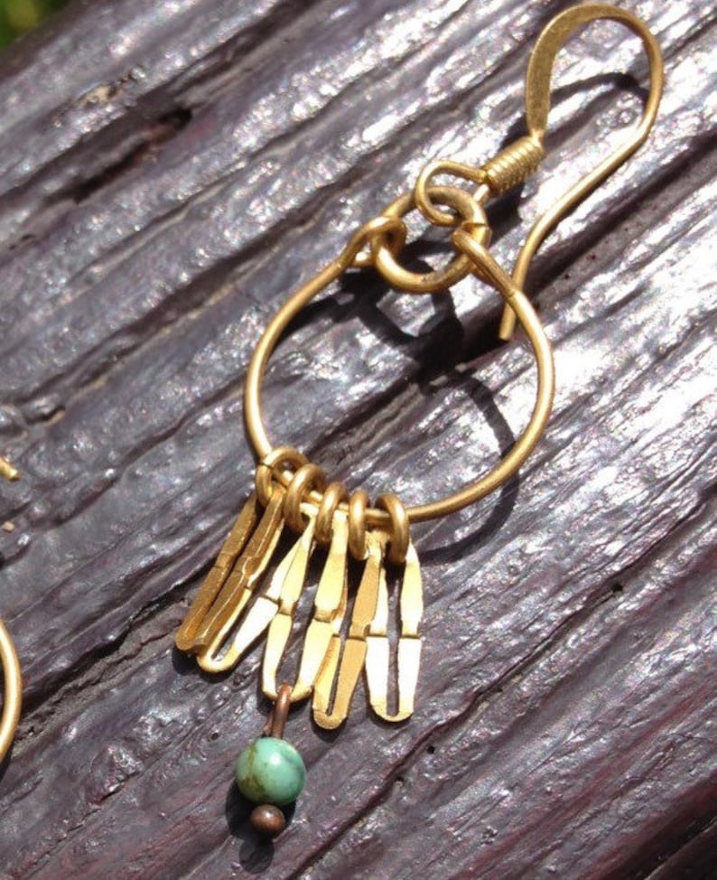 Uonlytech Boucles Oreilles Créoles Minimalistes Vintage Perles Légères