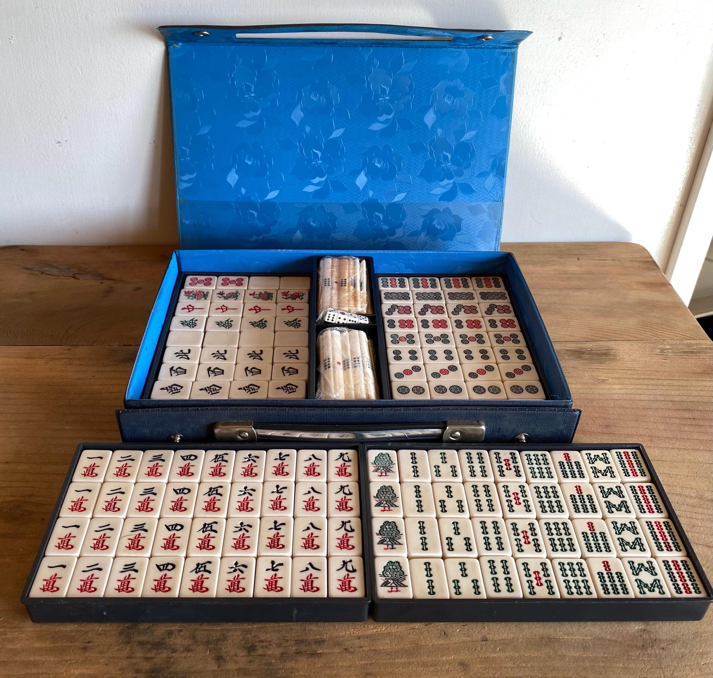 Japanese Riichi Mahjong Set - Etsy
