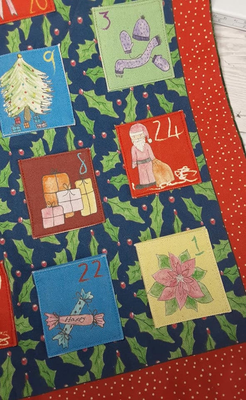 online cheap outlet Christmas Fabric Advent Calendar Kit