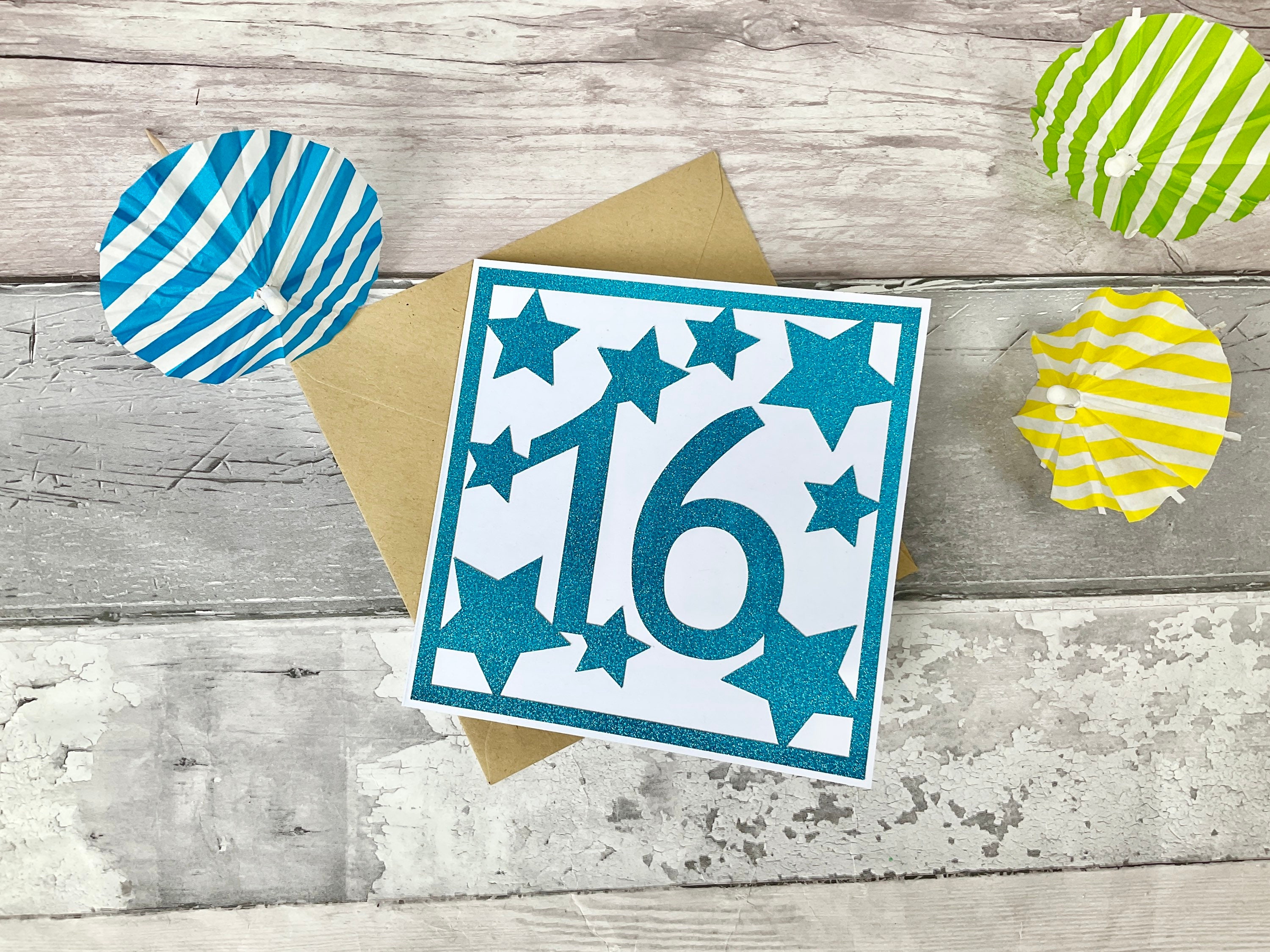 Alles Gute 16 Geburtstag Karte für alle Altersgruppen 16 | Etsy