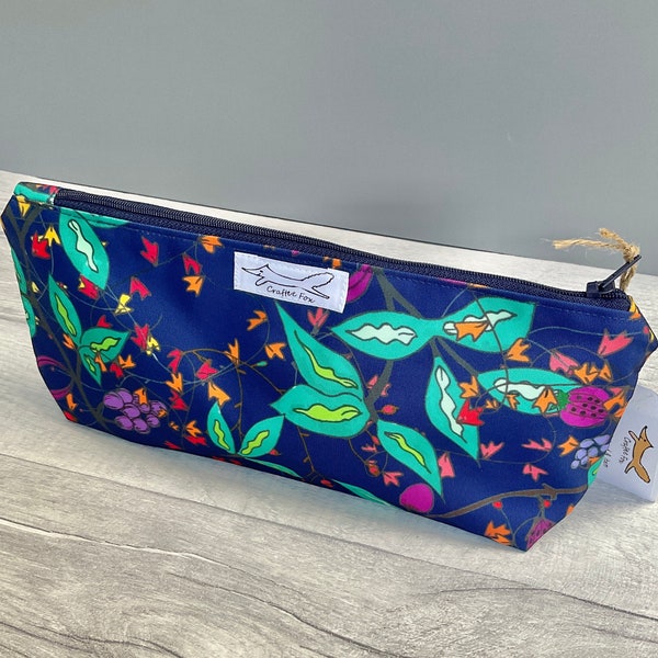 Toiletries bag for women, large makeup bag, floral cosmetic bag, sanitary pad pouch, birthday gift for Grandma, gift for teen, shower bag