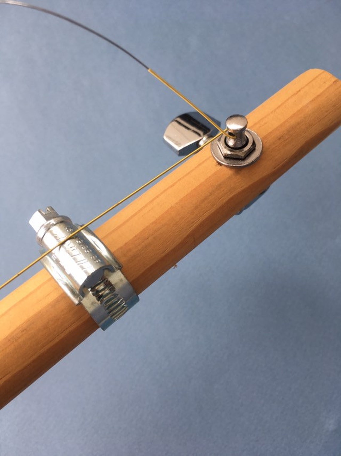 Diddley Bow Cigar Box Guitar One String Instrument with Etsy Italia