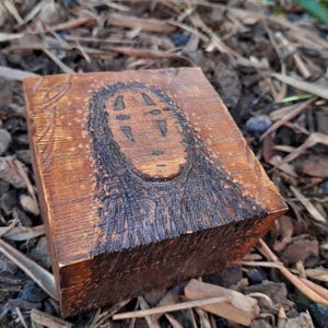 Spirited Away-No Face wooden Trinket Box