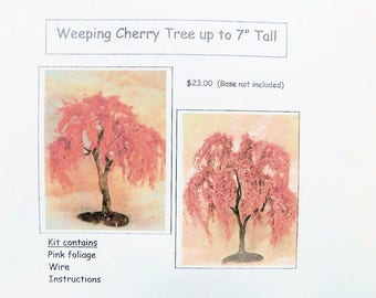 KIT  Weeping Cherry up to 7" Tall