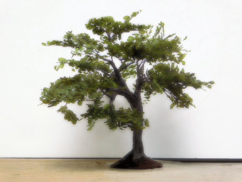 Crafted Graceful Shade Tree 9 inches tall image 3