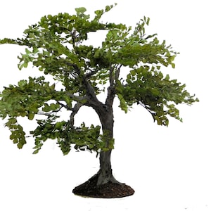 Crafted Graceful Shade Tree 9 inches tall image 1