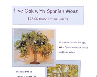 KIT:  Live Oak with Spanish Moss