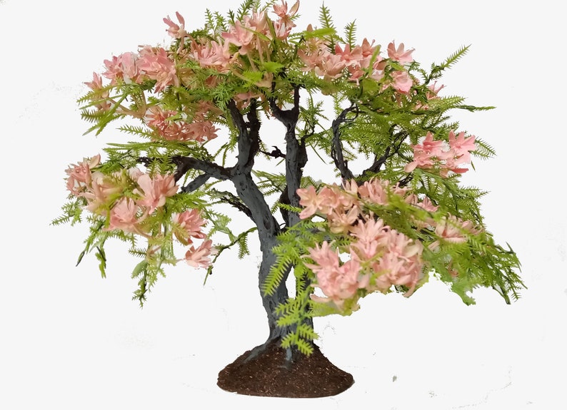 Crafted Flowering spring tree 8 tall image 1