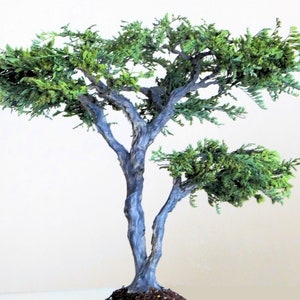 Crafted 8&quot;Flat Top Acacia Tree for Serengeti Scene