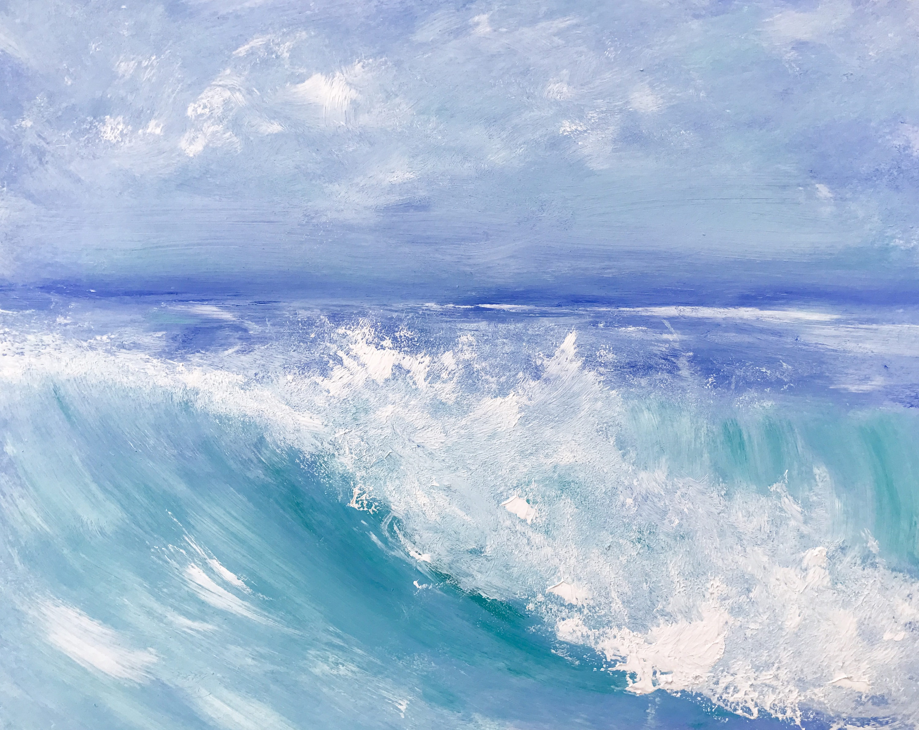 Seascape Original Oil Painting | Etsy