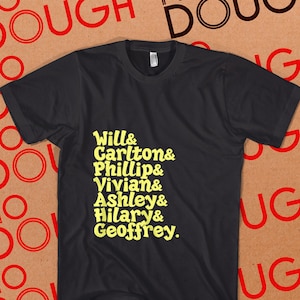Fresh Prince of Bel-Air shirt, 90s tv shows, cotton shirt, 90s nostalgia, BLACK TShirt, Will Smith, Carlton, Fresh prince shirt, vintage 90s