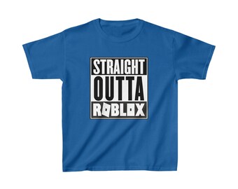 Straight Outta Gaming Roblox Adult Unisex T Shirt Roblox -  Denmark