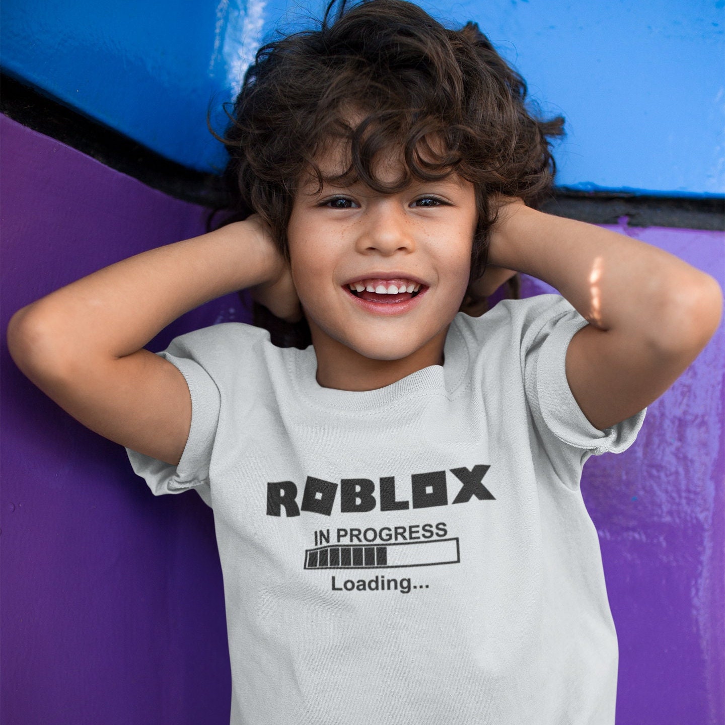 ROBLOX LOGO DESIGN T-SHIRT GAMING GAMER XBOX BOYS GIRLS ADULT XMAS BIRTHDAY