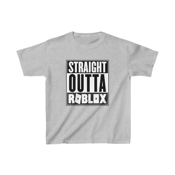 Straight Outta Gaming Roblox Adult Unisex T Shirt Roblox 