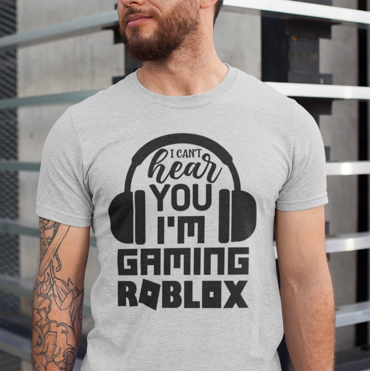 Can't Hear You I'm Gaming Roblox T-Shirt