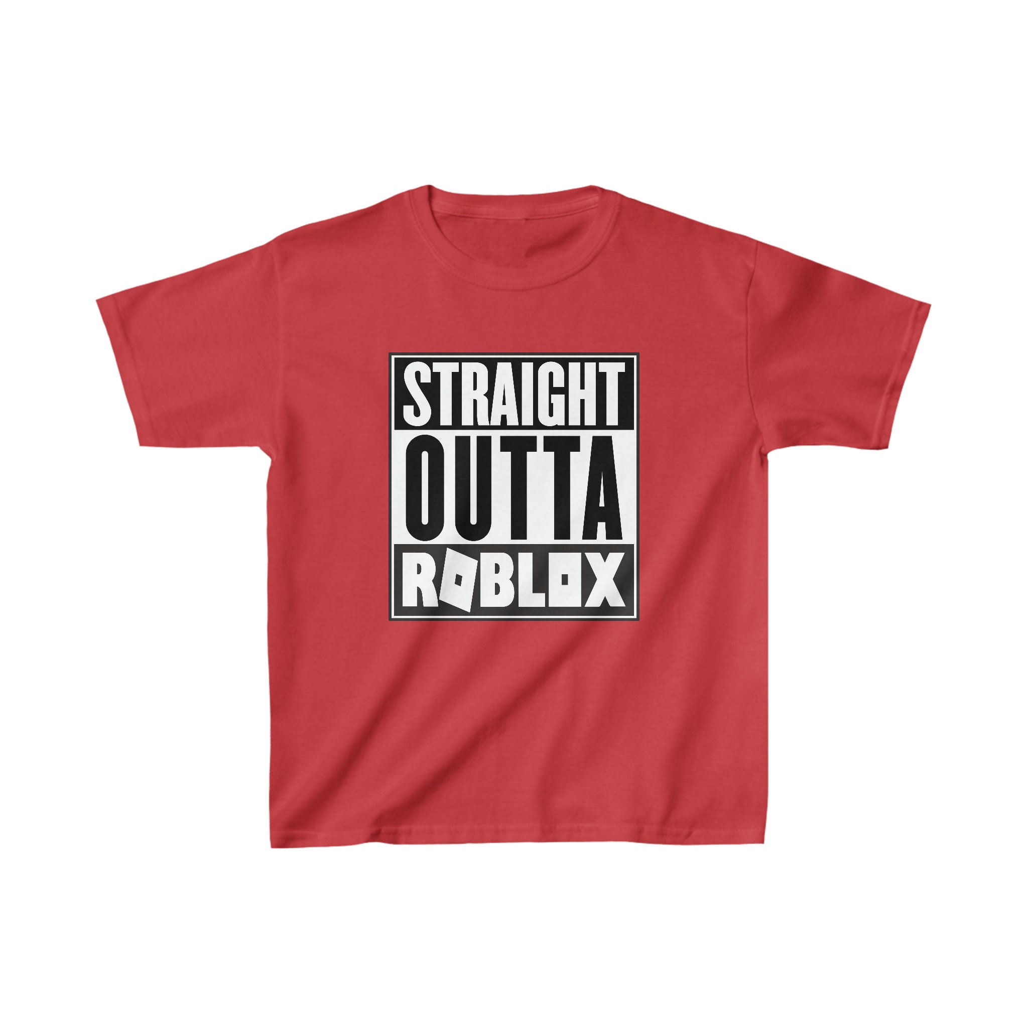 Straight Outta Gaming Roblox Adult Unisex T Shirt Roblox -  Denmark