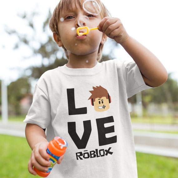 ROBLOX SHIRT I LOVE ROBLOX | Pin