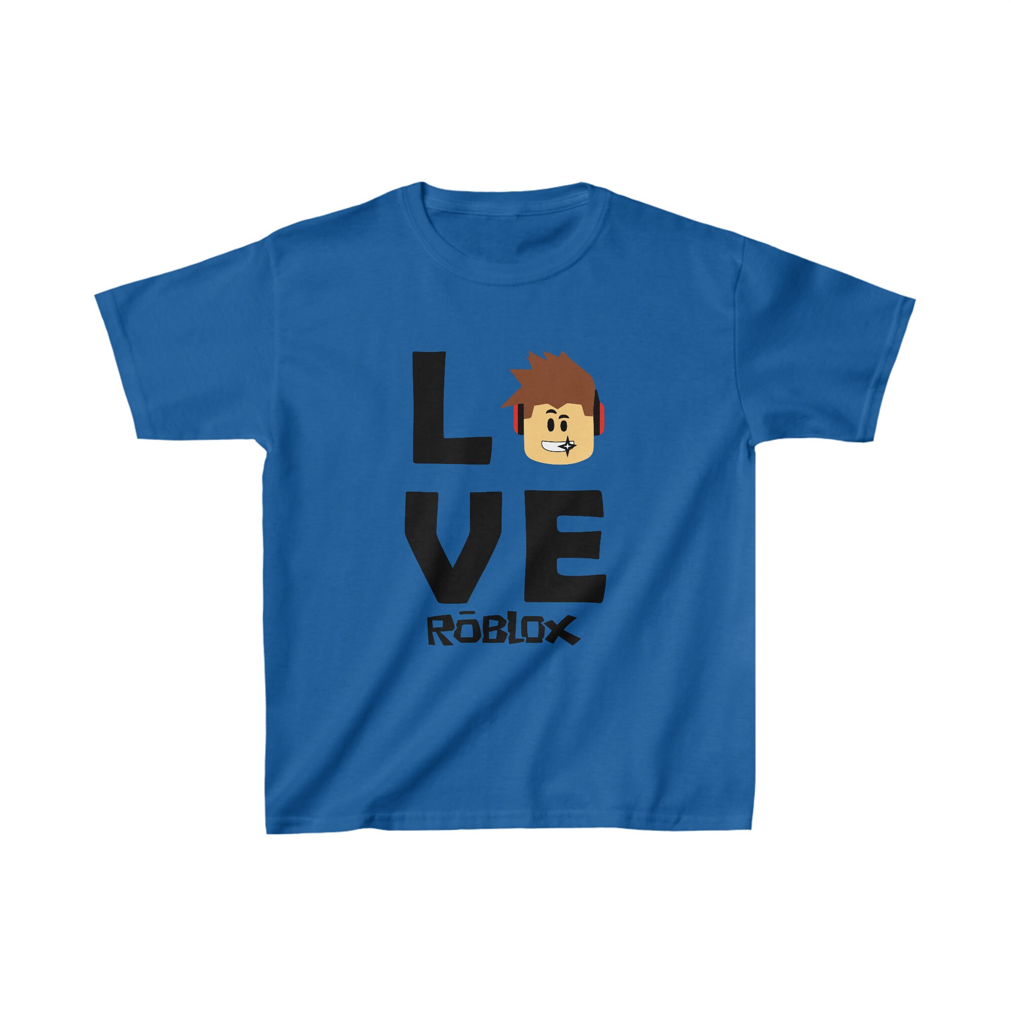 Roblox T-SHIRT for Children Size- 130-150 Blue 